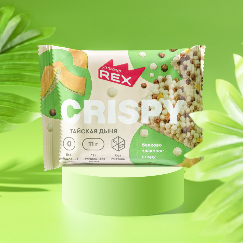 Хлебцы протеино-злаковые «Тайская дыня» | Сrispy | Protein Rex