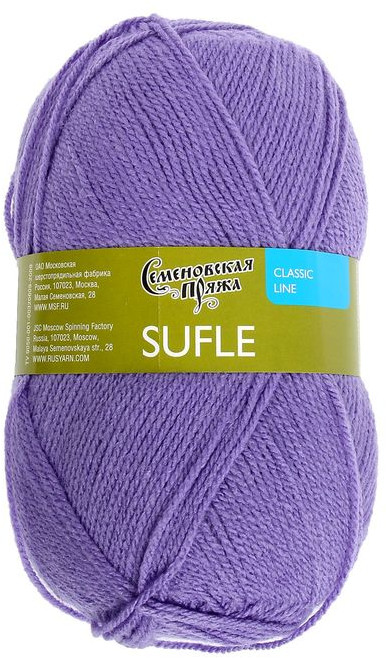 Пряжа для вязания «Sufle» | Семеновская пряжа