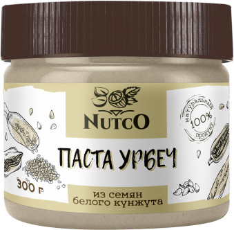 Паста урбеч из семян белого кунжута | Nutco