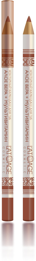 Карандаш для губ контурный, тон 27 | L’atuage Cosmetic