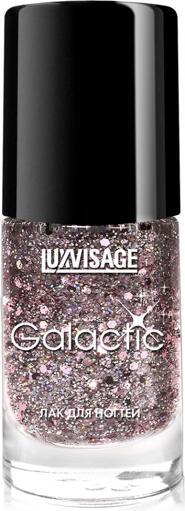 Лак для ногтей с глиттером «Galactic», оттенок 222 | LuxVisage