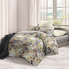 Комплект постельного белья «Pushkin» (1,5-спальный, бязь, 2 наволочки 70×70)