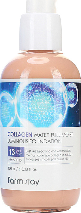 Тональный крем коллагеновый с эффектом сияния, оттенок 13 | Collagen | Myungin Corporation