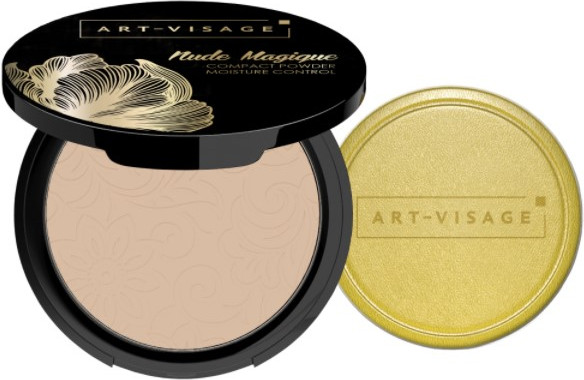 Пудра компактная для нормальной и сухой кожи, оттенок 112 Фарфоровый | Nude Magique | Art-Visage