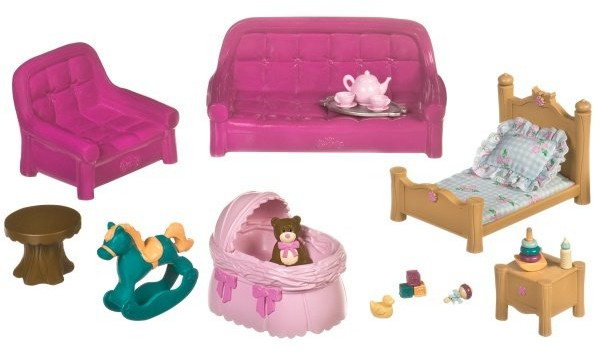 Набор игровой «Гостинная и детская» | Furniture Sets | Li'l Woodzeez