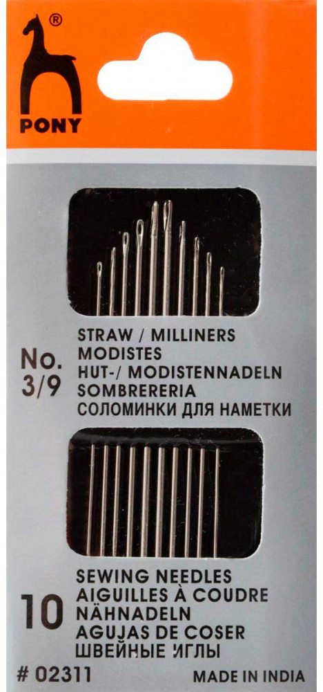 Иглы для наметки №3-9 | Pony
