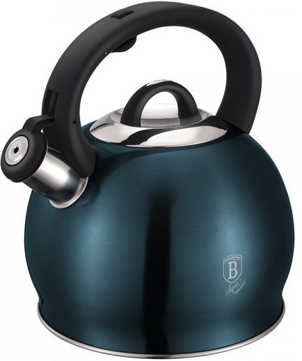 Чайник со свистком «Aquamarine Metallic Line» | Aquamarine Metallic Line | Berlinger Haus