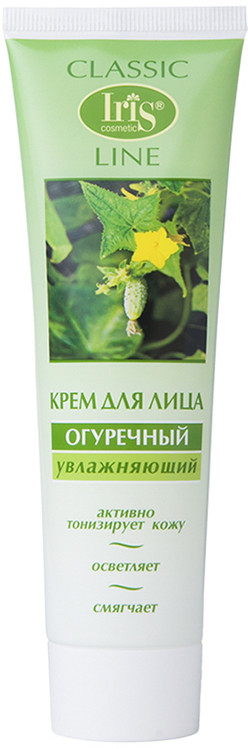Крем для лица «Огуречный» | Classic Line | Iris Cosmetic