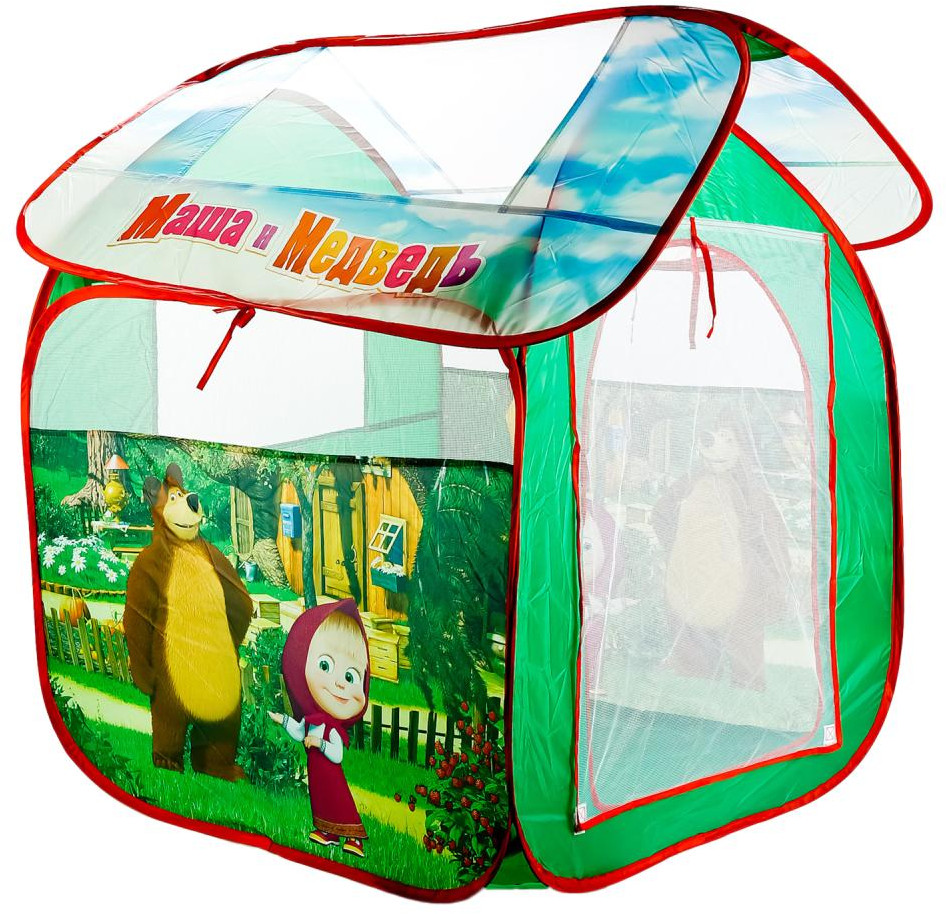 Палатка игровая «Маша и Медведь» | Маша и Медведь | Играем вместе