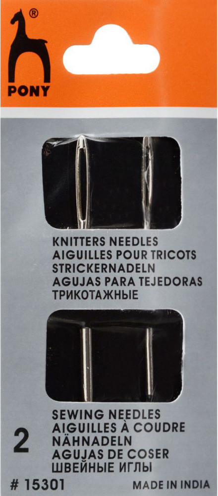 Иглы для скрепления вязаных изделий №2 | Pony