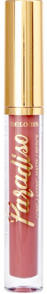 Помада для губ матовая, тон 07 Honeymoon | Paradiso | RELOUIS