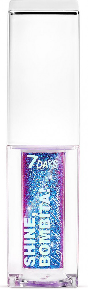 Тени для век жидкие, оттенок 407 Deep Night | Shine, Bombita! | 7Days