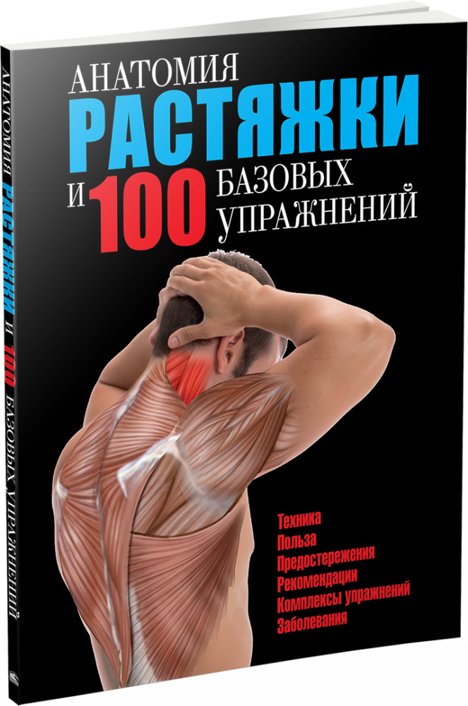 Анатомия растяжки и 100 базовых упражнений | Фитнес и физические упражнения