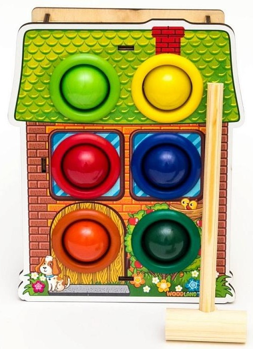 Стучалка «Дом» | WoodLandToys