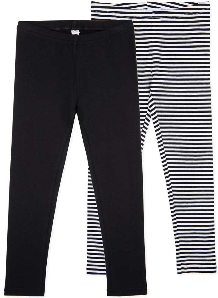 Комплект леггинсов для девочек | Black couture | PlayToday