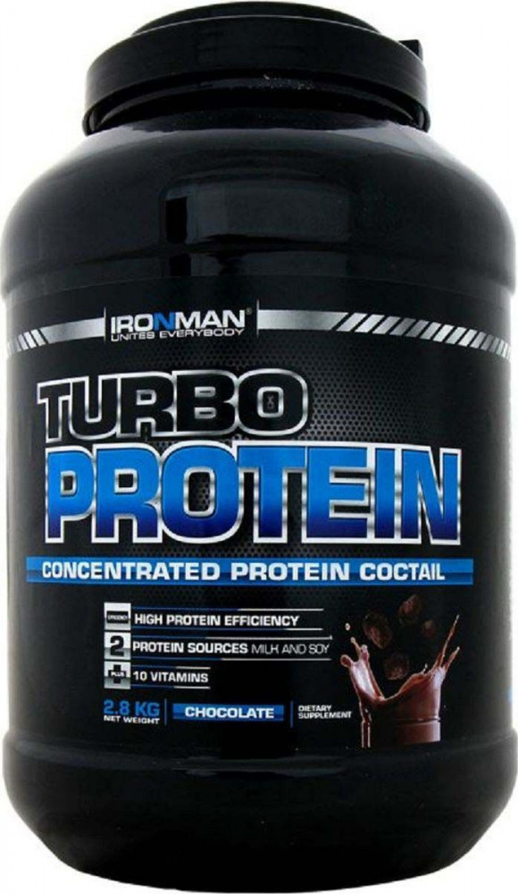 Протеин со вкусом шоколада «Turbо» | Ironman
