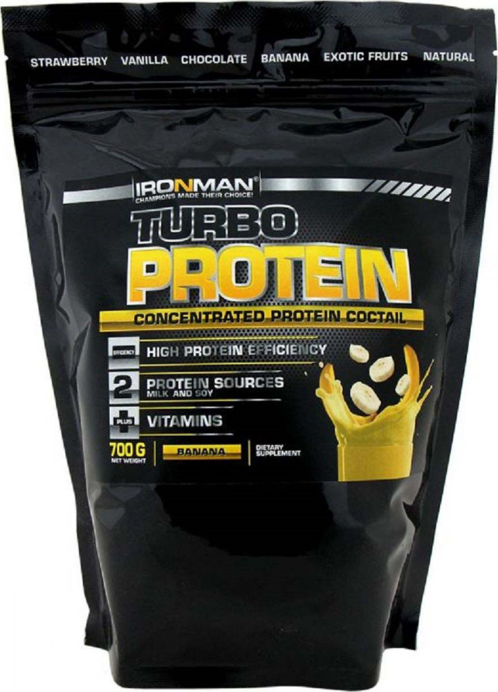 Протеин со вкусом банана «Turbо» | Ironman