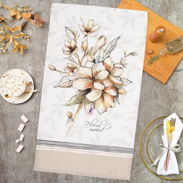 Полотенце | Floral Mood | Этель