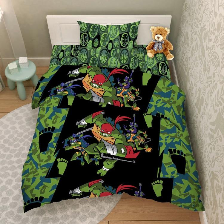 Комплект постельного белья «Эволюция черепашек» (арт. 9502/1, 1,5-спальный, бязь, 1 наволочка 70×70) | Василек Тeenager | Василиса