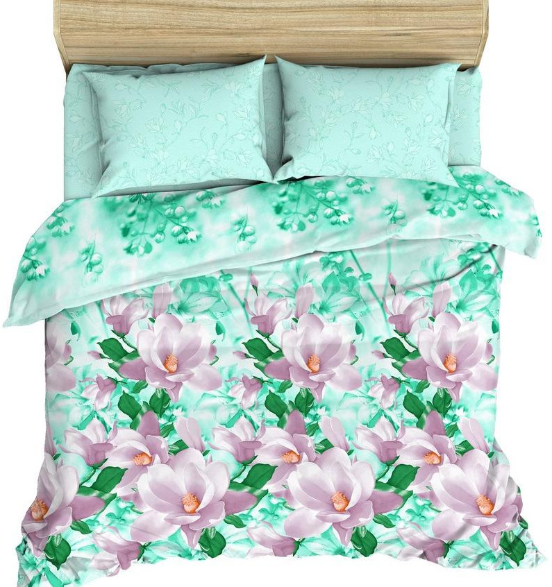 Комплект постельного белья «Цветущая магнолия» (арт. 7492/1, 2-спальный, бязь, 2 наволочки 70×70) | Базовая коллекция | Василиса