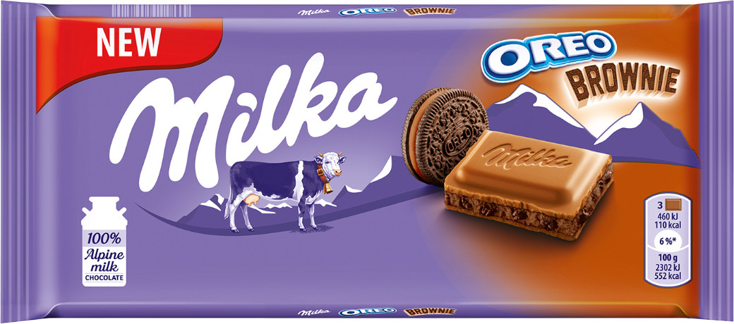 Шоколад «Oreo Brownie» | Milka