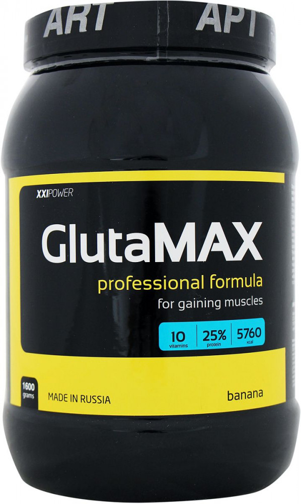Гейнер со вкусом банана «GlutaMAX» | XXI Power