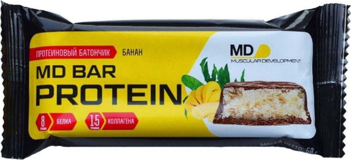 Батончик протеиновый со вкусом банана | MD