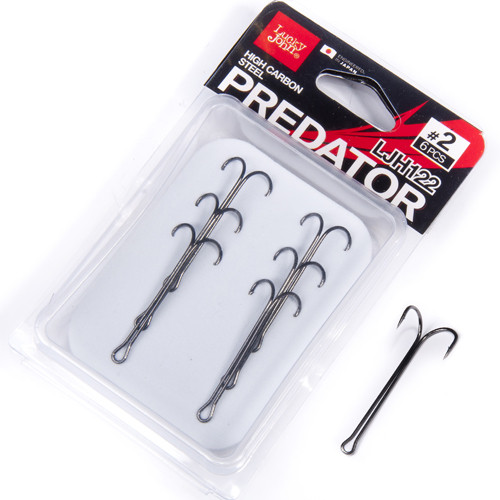 Крючки-двойники «Predator» | LJH122 | Lucky John