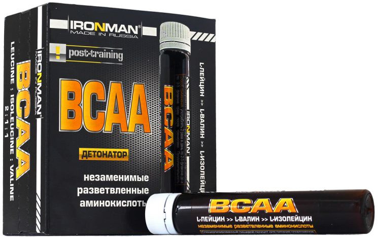 Комплекс аминокислот BCAA | Ironman