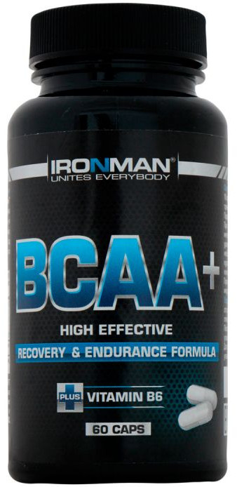 Комплекс аминокислот «BCAA+» | Ironman