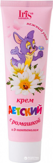 Крем детский с ромашкой и d-пантенолом