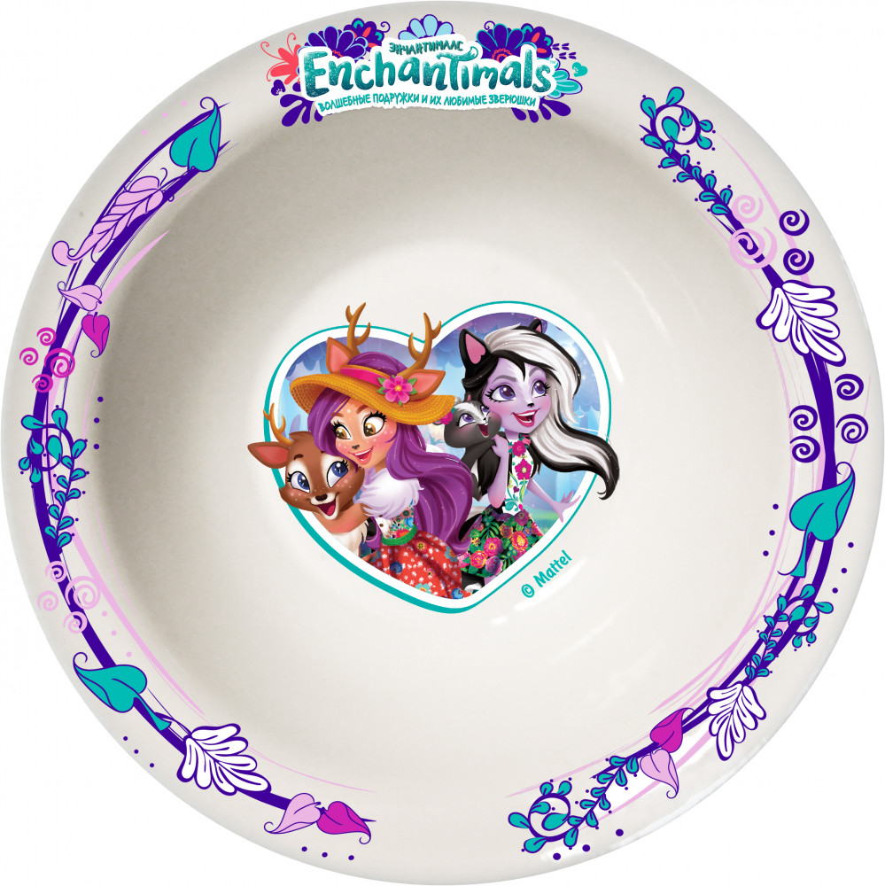 Тарелка «Энчантималс» | Добрушский фарфоровый завод