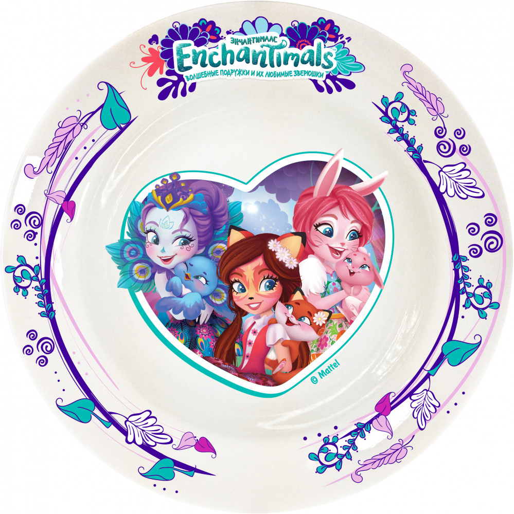 Тарелка «Энчантималс» | Добрушский фарфоровый завод