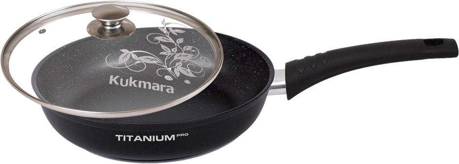 Сковорода с крышкой «Titanium pro» | Titanium pro | Kukmara