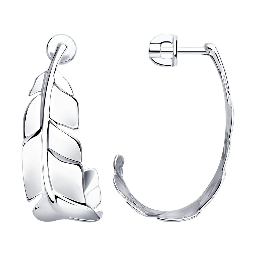 Серьги из серебра | SOKOLOV