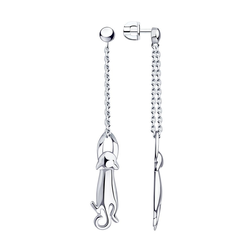 Серьги из серебра | SOKOLOV