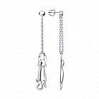 Серьги из серебра