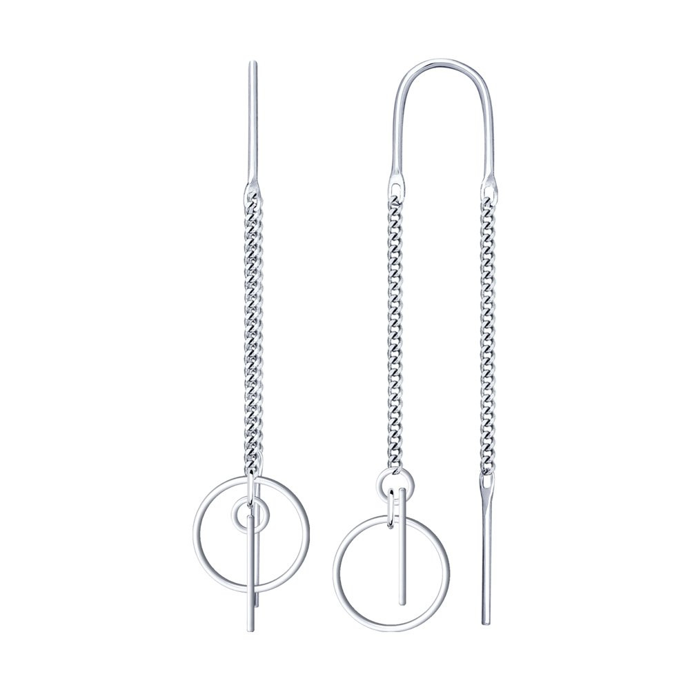 Серьги из серебра | SOKOLOV