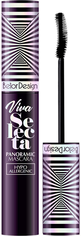 Тушь для ресниц c панорамным эффектом «Viva Selecta», оттенок Черный | BelorDesign