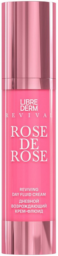 Крем-флюид для лица дневной возрождающий | Rose de Rose | Librederm
