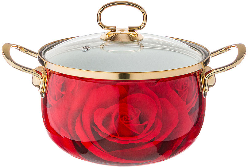 Кастрюля со стеклянной крышкой «Agness» | Agness