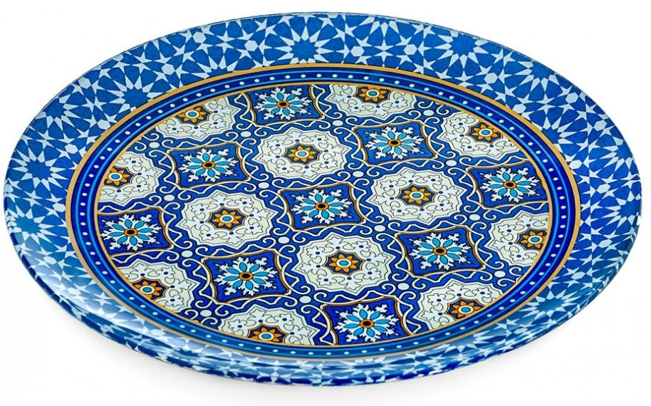 Тарелка круглая «Лазурит» | Восточная коллекция | Walmer