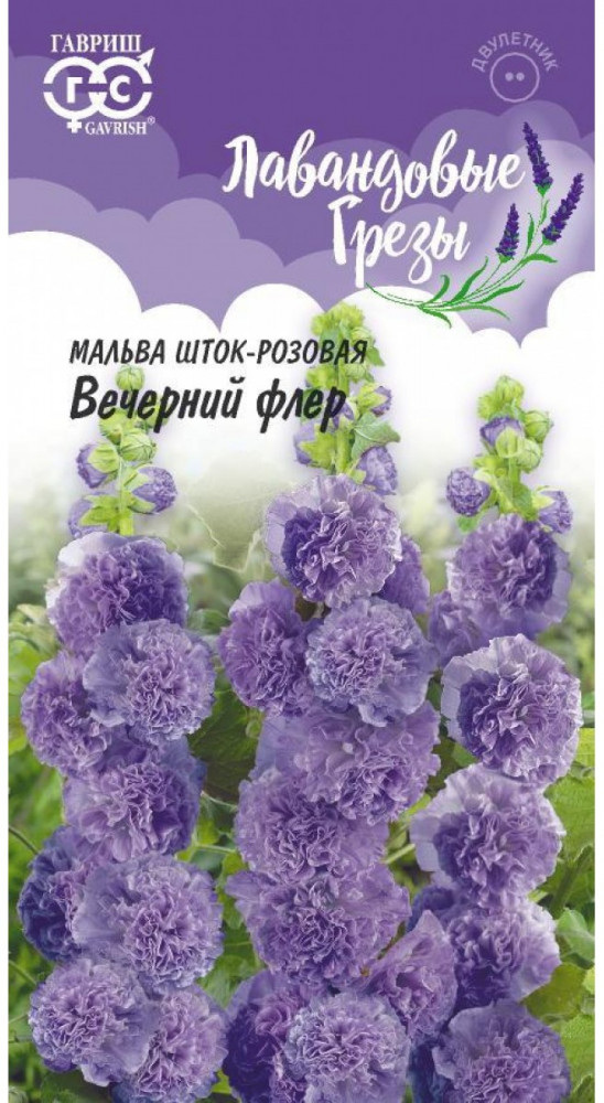 Мальва «Вечерний флер» | Лавандовые грёзы | Гавриш