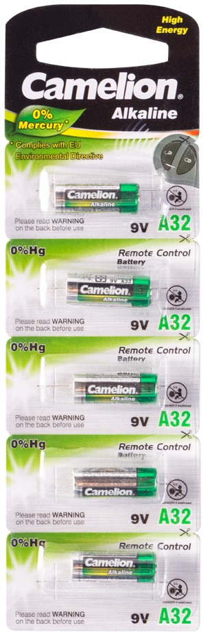 Набор батареек алкалиновых A32 | Camelion