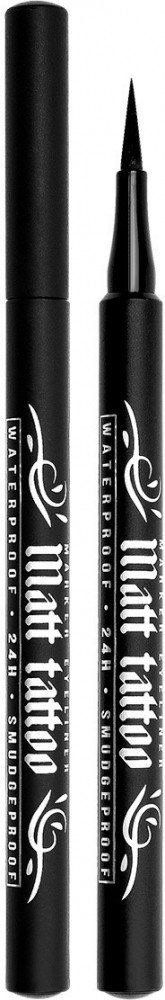 Подводка-фломастер для глаз водостойкая, тон Черный | LuxVisage