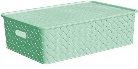 Корзина универсальная с крышкой | Береста | Violet