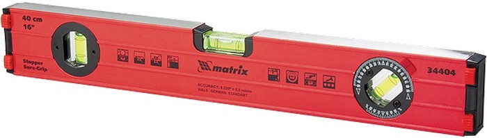 Уровень алюминиевый (фрезерованный) | Matrix MTX