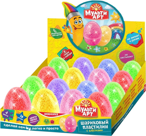 Шариковый пластилин «Фиксики» | Multi Art