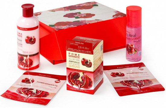 Набор подарочный для ухода за лицом Pomegranate