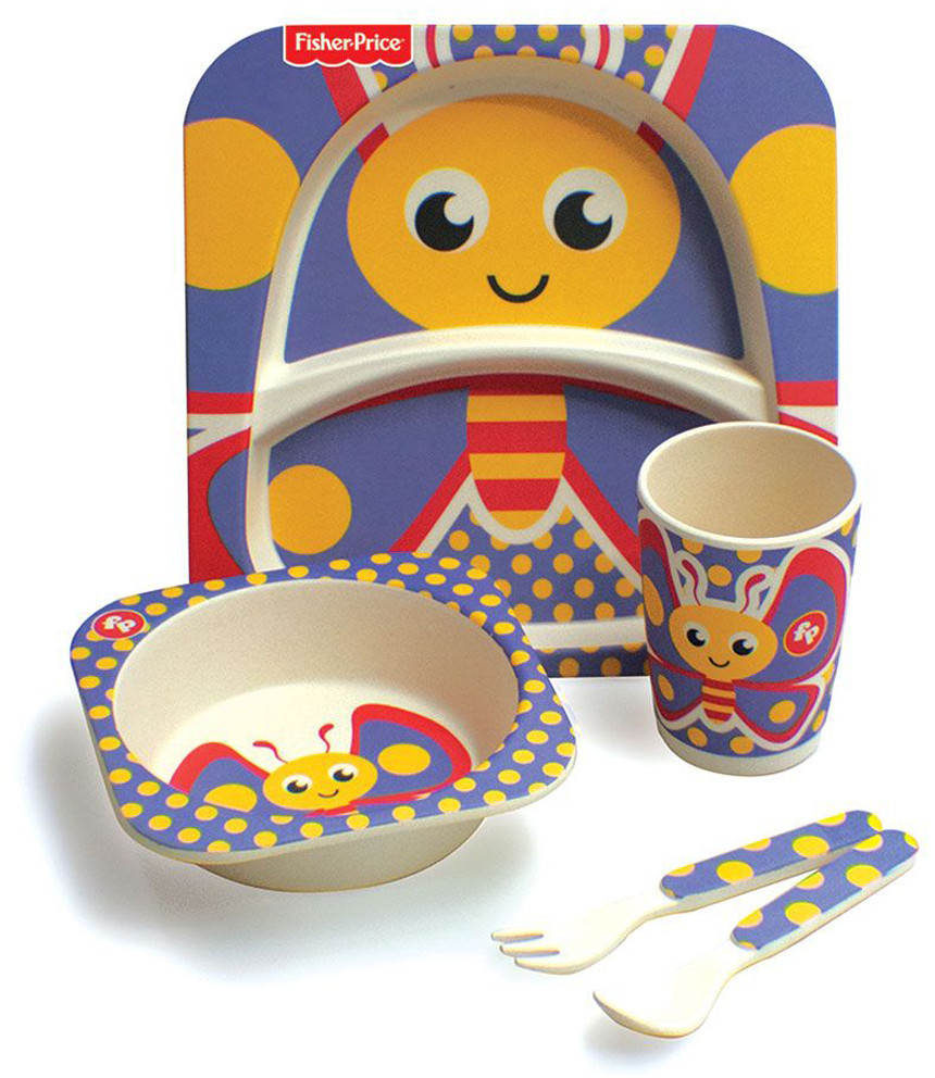 Набор детской посуды «Бабочка» | Fisher-Price